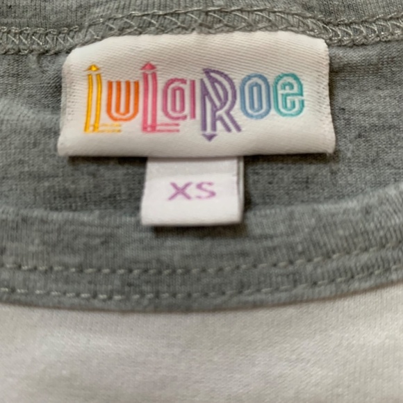 LuLaRoe XS Graphic T-Shirt - Retro 80s Style - Picture 2 of 4